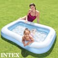 Miniatyrbild 2 av 3: Barnpool Intex 57403NP Rektangulär Blå 90 L 166 x 100 x 25 cm