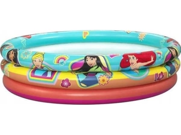 Bestway 91099 / 23, Oppblåsbart basseng, 200 l, Rund, 2 år, PVC, Flerfarget