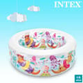 Miniatyrbild 5 av 5: Uppblåsbar plaskpool för barn Intex Vattumannen 360 L 152 x 56 x 152 cm (3 antal)