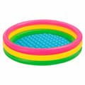 Miniatyrbild 2 av 4: Uppblåsbar plaskpool för barn Intex Sunset Ringar 131 L 114 x 25 x 114 cm (6 antal)