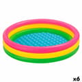 Miniatyrbild 1 av 4: Uppblåsbar plaskpool för barn Intex Sunset Ringar 131 L 114 x 25 x 114 cm (6 antal)