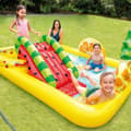 Miniatyrbillede 2 af 3: Oppustelig Pool til Børn Intex 57158NP Frugter 244 x 191 x 91 cm Legeplads