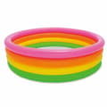 Miniatyrbillede 2 af 4: Oppustelig Pool til Børn Intex Sunset Ringe 780 L 168 x 46 x 168 cm (6 enheder)