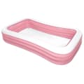 Miniatyrbild 2 av 7: Uppblåsbar plaskpool för barn Intex 1050 L 305 x 56 x 183 cm Rosa (2 antal)