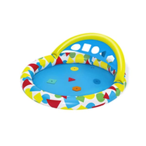 Bestway Uppblåsbar Barnpool Lärande 120x117x46 cm +4 månader Trädgård 52378