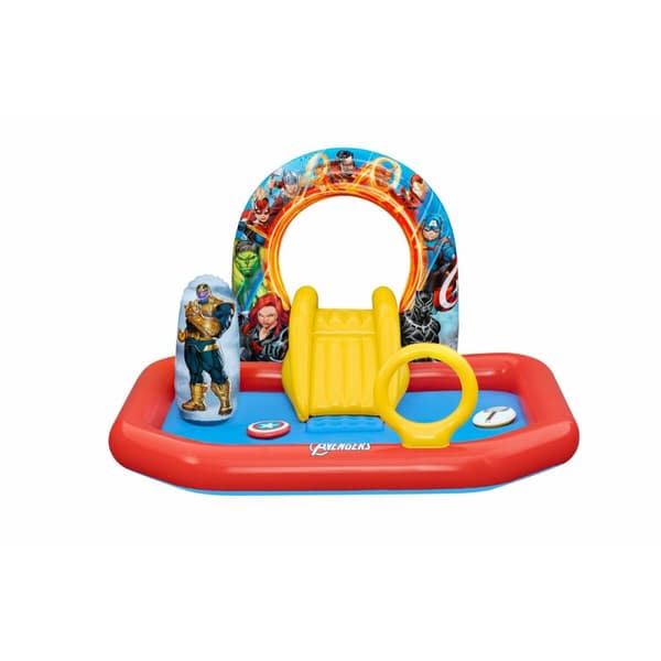 Bestway Inflatable Pool Leksakspark Avengers 211x198x125 cm +2 År Trädgård 98800