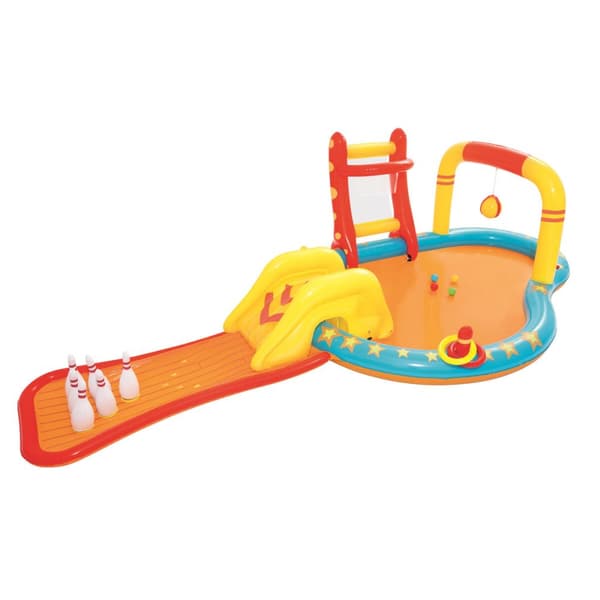 Bestway Uppblåsbart Spel Pool Bowling 435x213x117 cm +2 År Trädgård 53068