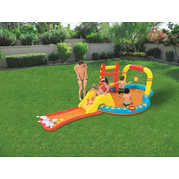 Bestway Uppblåsbart Spel Pool Bowling 435x213x117 cm +2 År Trädgård 53068