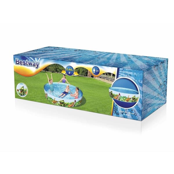 Puhallettava lasten kahluuallas Bestway Dinosaurukset 244 x 46 cm