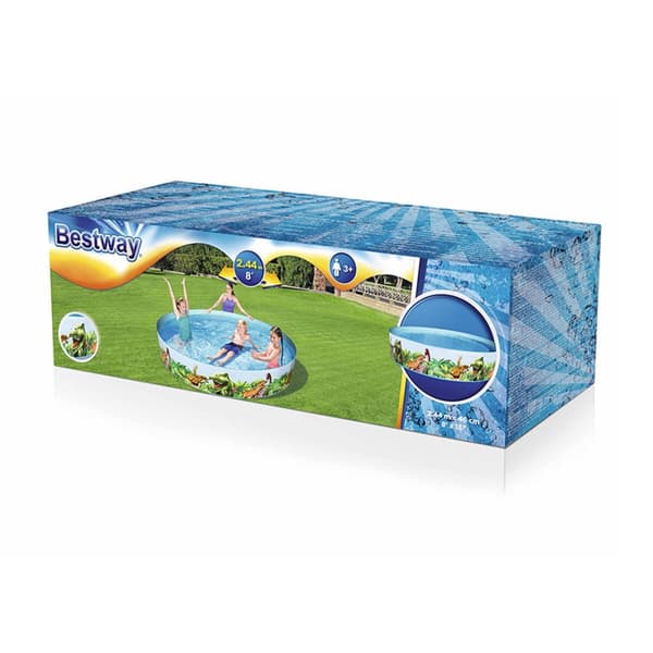Puhallettava lasten kahluuallas Bestway Dinosaurukset 244 x 46 cm