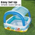 Miniatyrbillede 9 af 11: Oppustelig Pool til Børn Bestway 140 x 140 x 114 cm