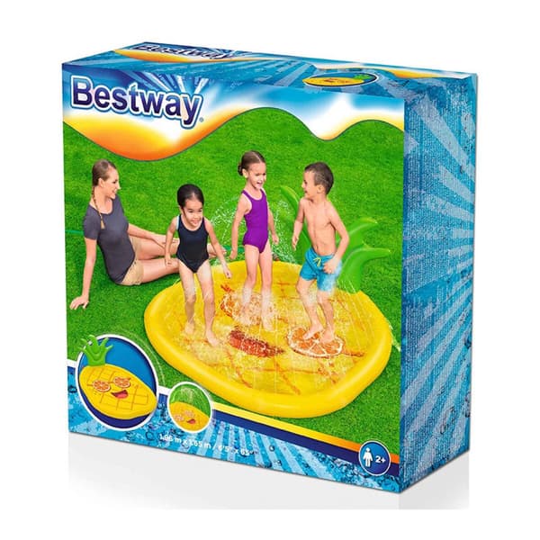 Legetøjs vandsprinkler Bestway Plastik 196 x 165 cm Ananas