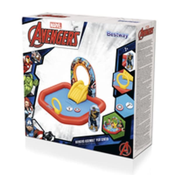"Børnebassin" } Bestway The Avengers 211 x 198 x 125 cm Legeplads