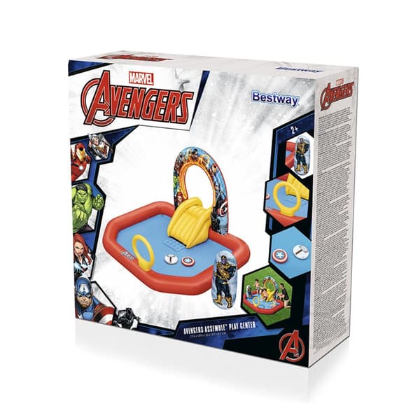 "Børnebassin" } Bestway The Avengers 211 x 198 x 125 cm Legeplads
