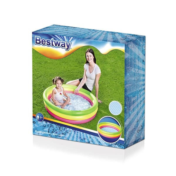 Oppustelig Pool til Børn Bestway 211 L 102 x 25 cm