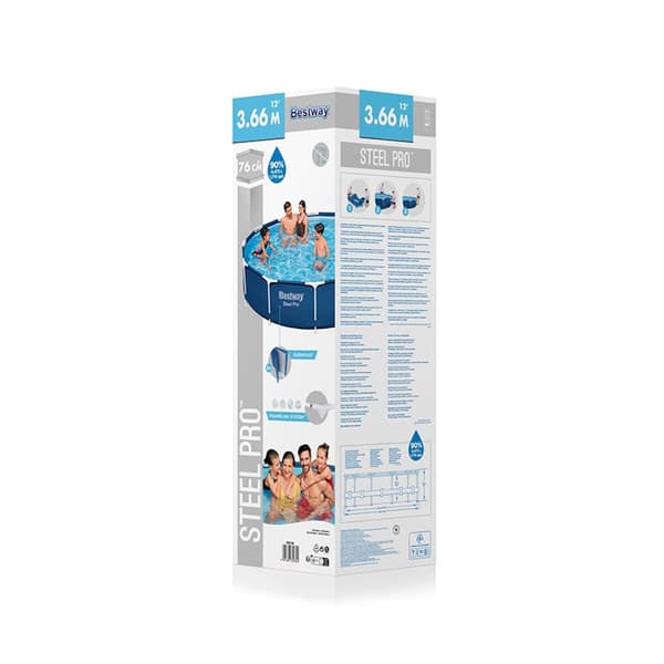 Bestway Hård Bassäng för Vuxna 366x76 cm Trädgård 56706