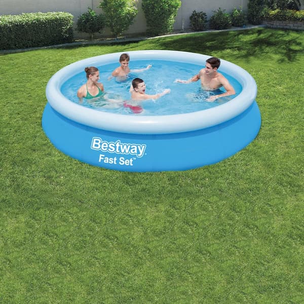 Bestway Uppvärmd Pool Vuxna 366x76 cm Trädgård 57273