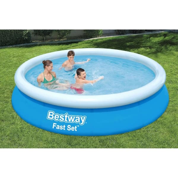 Bestway Uppvärmd Pool Vuxna 366x76 cm Trädgård 57273