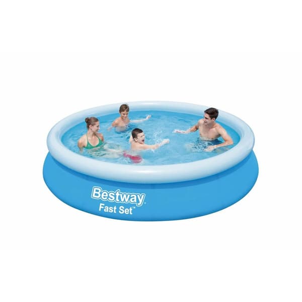 Bestway Uppvärmd Pool Vuxna 366x76 cm Trädgård 57273