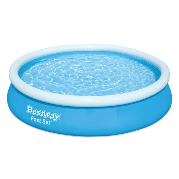 Bestway Uppvärmd Pool Vuxna 366x76 cm Trädgård 57273