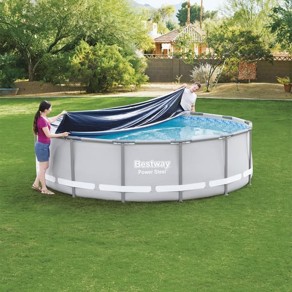 Bestway Pool Cover PVC D427 cm Trädgård 58248