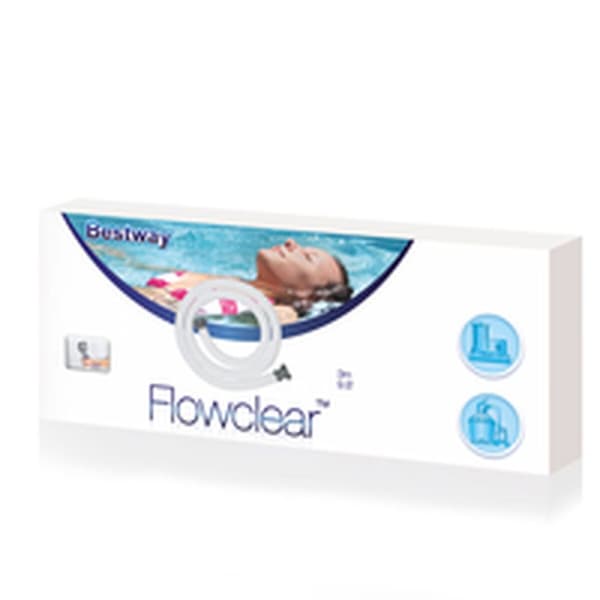 Bestway Filtrationslang med Gänga 3M D3,83 cm Pool och Trädgård 58368