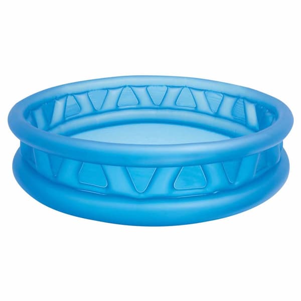 Uppblåsbar plaskpool för barn Intex Blå Rund 790 L 188 x 46 x 188 cm (3 antal)