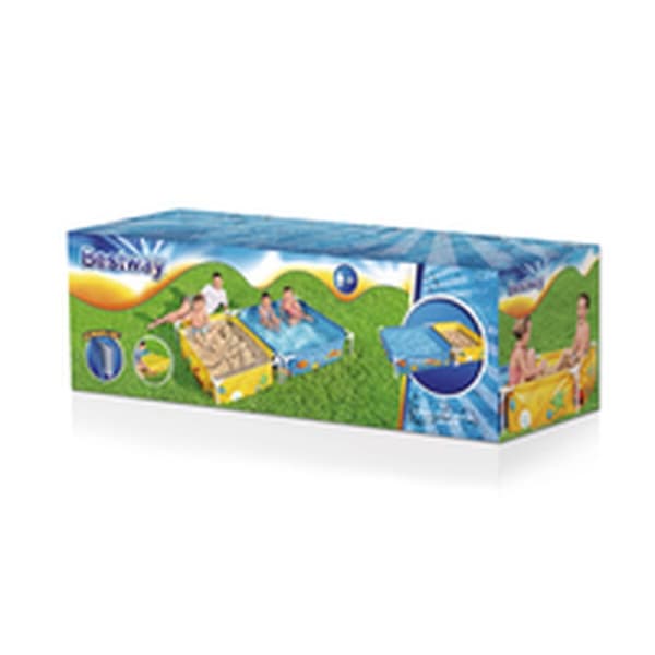 Bestway Stel Barnpool med Sandlåda 213x122x30,5 cm +2 år Trädgård 00561