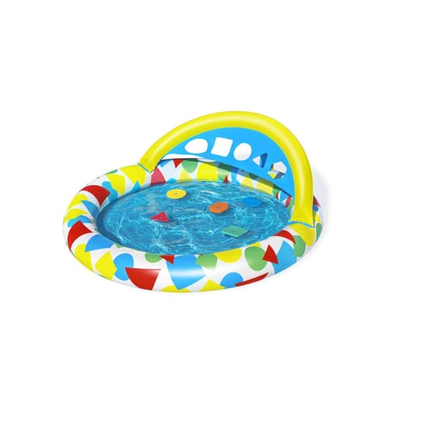 Bestway Uppblåsbar Barnpool Lärande 120x117x46 cm +4 månader Trädgård 52378