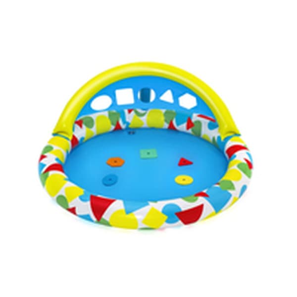 Bestway Uppblåsbar Barnpool Lärande 120x117x46 cm +4 månader Trädgård 52378