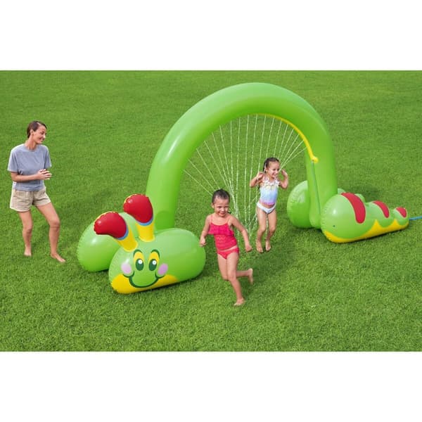 Bestway Jumbo Uppblåsbart Sprinkler Mask 338x110x188 cm +2 År Trädgård 52398