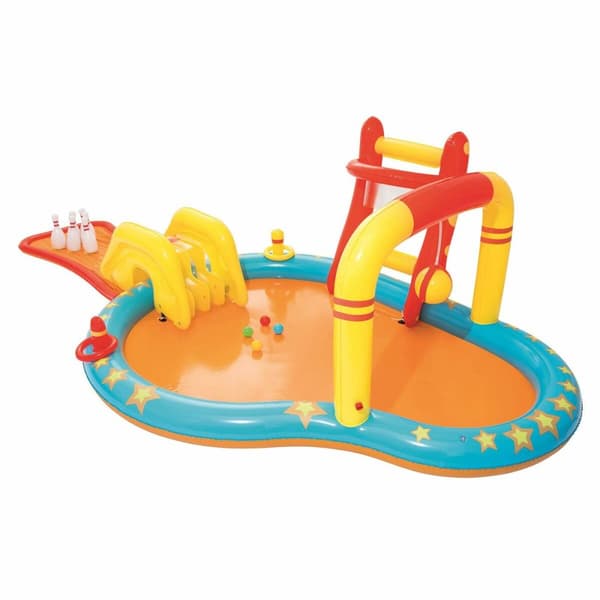 Bestway Uppblåsbart Spel Pool Bowling 435x213x117 cm +2 År Trädgård 53068