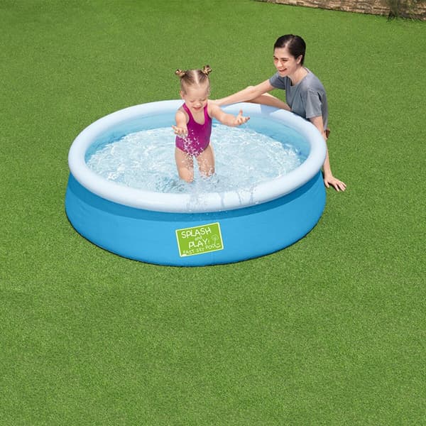Bestway Uppblåsbar Barnpool Ring 152x38 cm +2 År Trädgård 57241