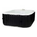 Miniatyrbillede 1 af 5: Inflatable Spa Sunspa Firkantet Sort 4 personer (155 x 155 x 65 cm)