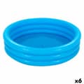 Miniatyrbillede 1 af 4: Oppustelig Pool til Børn Intex Blå Ringe 581 L 168 x 40 cm (6 enheder)
