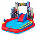 Miniatyrbillede 1 af 11: "Børnebassin" } Bestway Spiderman 211 x 206 x 127 cm Legeplads