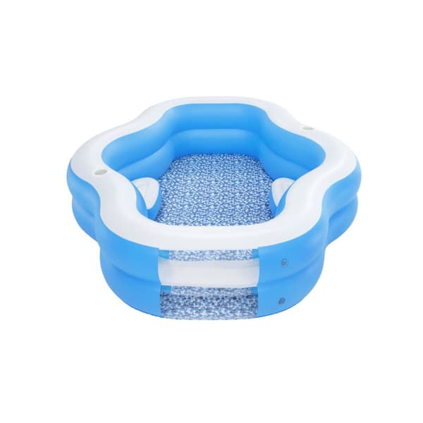 Oppustelig Pool Bestway Multifarvet 270 x 198 x 51 cm