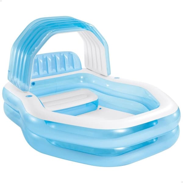 Oppustelig Pool Intex Blå 530 l 229 x 135 x 191 cm (2 enheder)