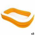 Miniatyrbilde 1 av 4: oppblåstbart basseng Intex Mandarin Oransje 600 L 229 x 48 x 152 cm (3 enheter)