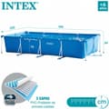 Miniatyrbilde 4 av 5: Basseng Avtagbart Intex 28274NP 450 x 84 x 220 cm