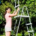 Miniatyrbilde 3 av 4: Trapp for svømmebasseng Intex 28076 122 cm