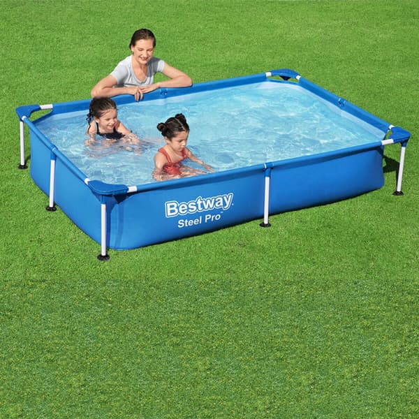 Basseng Avtagbart Bestway 221 x 150 x 43 cm