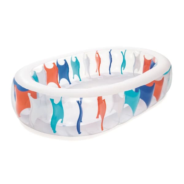 oppblåstbart basseng Bestway Flerfarget 229 x 152 x 51 cm