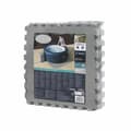 Miniatyrbilde 1 av 6: Beskyttende gulv for demonterbare svømmebassenger Bestway Lay-Z-Spa 196 x 196 cm Grå Polyetylen