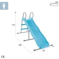 Miniatyrbilde 4 av 6: Bassengkjelke Intex 84 x 119 x 196 cm