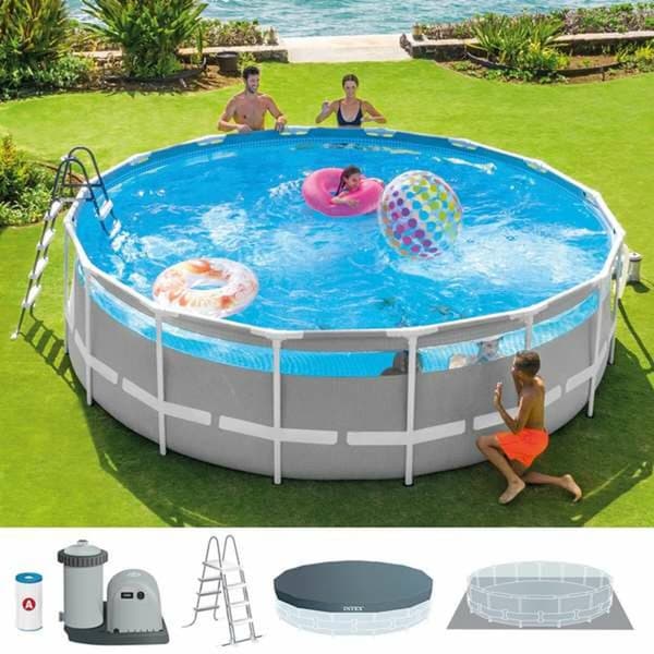 Basseng Avtagbart Intex 488 x 122 cm