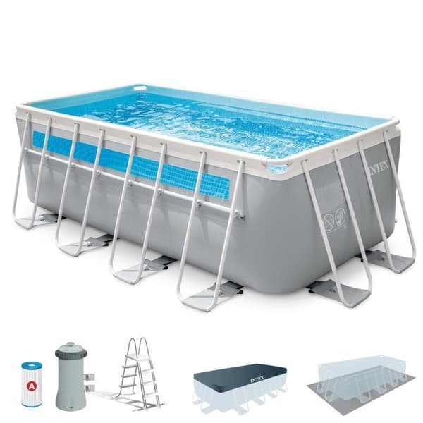 Basseng Avtagbart Intex 400 x 122 x 200 cm