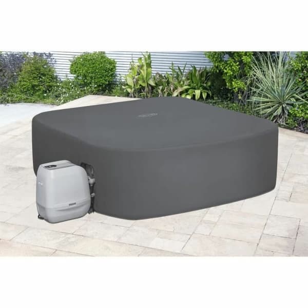 Svømmebassengovertrekk Spa Bestway EnergySense 230 x 230 cm Grå