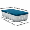 Miniatyrbillede 7 af 9: Swimmingpool Cover Intex 28037 4 x 2 m Blå Marineblå