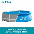Miniatyrbild 4 av 7: Pool Cover Intex 29023 EASY SET/METAL FRAME Ø 448 cm 419 x 419 cm